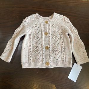 NWT 9 month confetti sweater